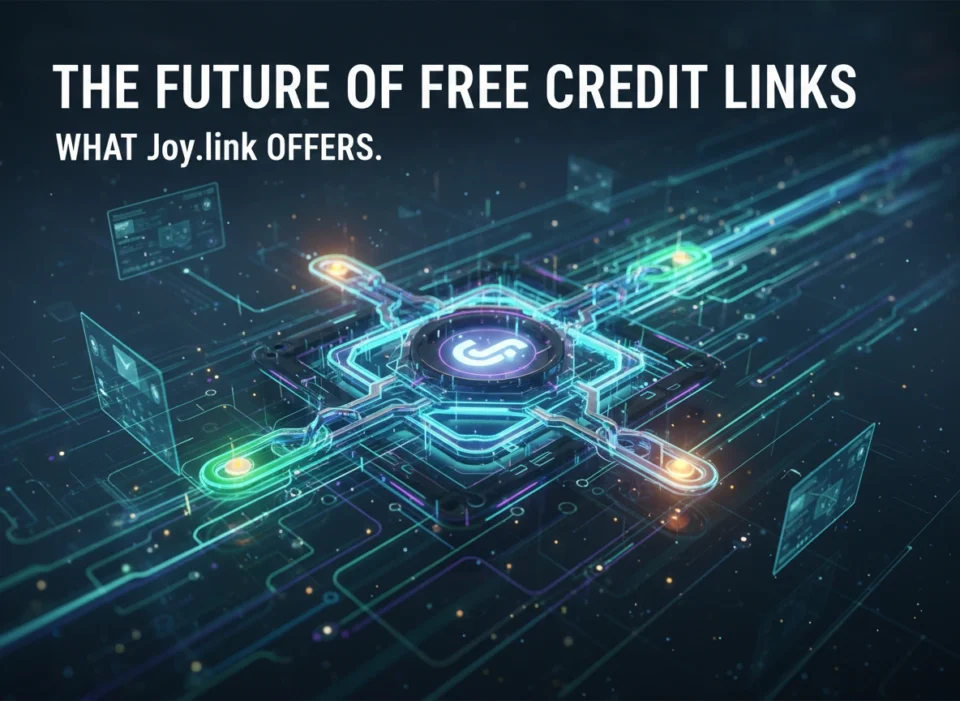 The Future of Free Credit Links: Joy.link’s Innovative Edge