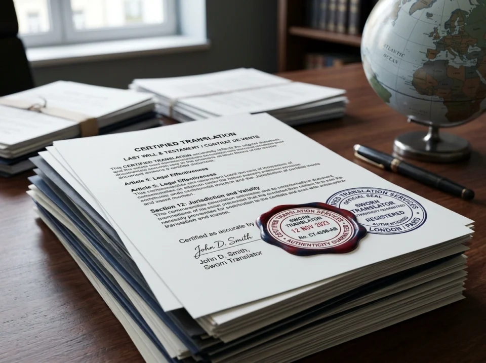 Why Legal Documents Require Certified Translation Services