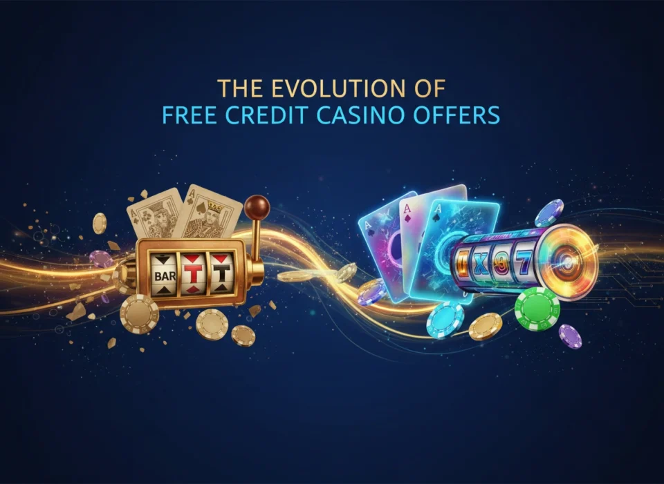 The Evolution of Free Credit Casino Offers