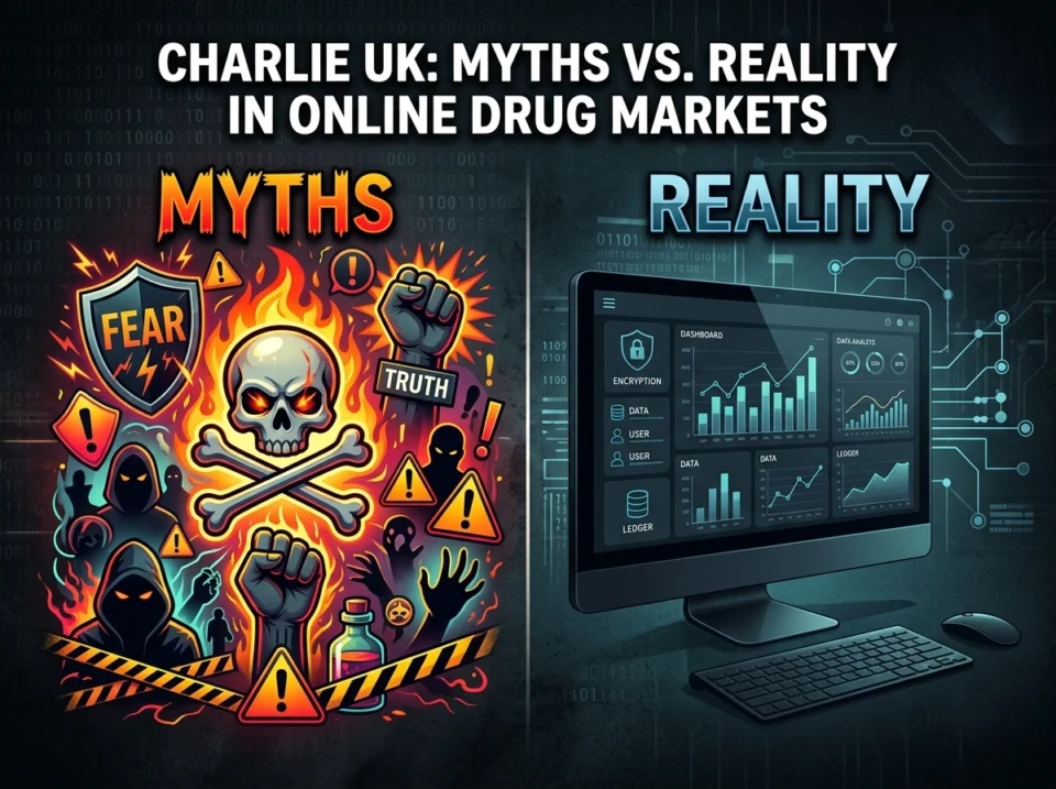CharlieUK: Myths vs. Reality in Online Drug Markets