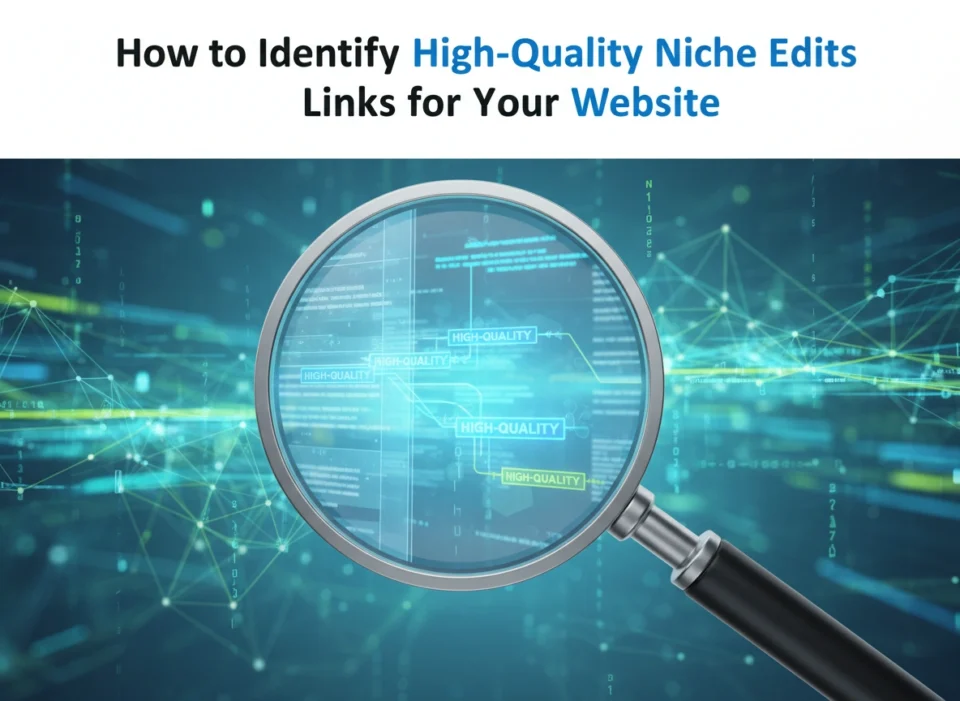 How to Identify High-Quality Niche Edits Links for Your Website