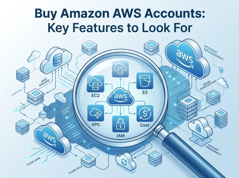 Buy Amazon AWS Accounts: Key Features to Look For