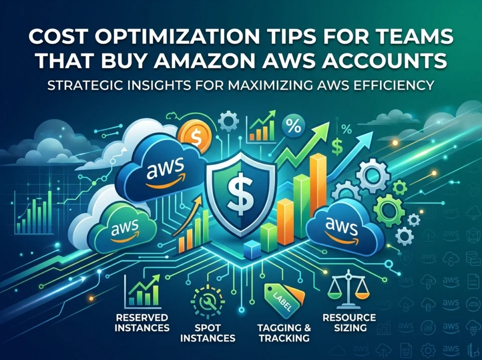 Cost Optimization Tips for Teams That Buy Amazon AWS Accounts