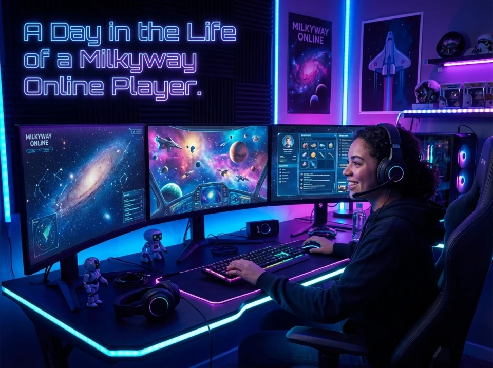 A Day in the Life of a Milkyway Online Player