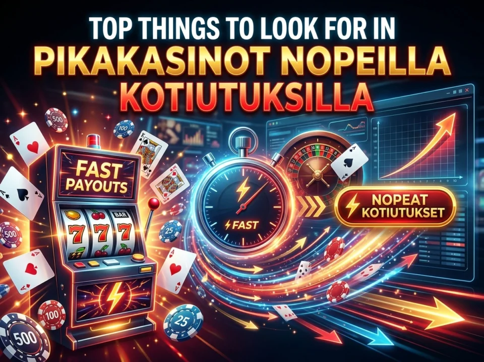 Top Things to Look for in Pikakasinot Nopeilla Kotiutuksilla