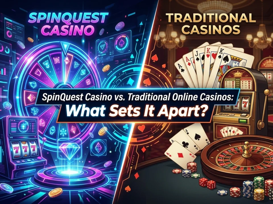 SpinQuest Casino vs. Traditional Online Casinos: What Sets It Apart?